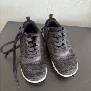 Black Knit Sneakers